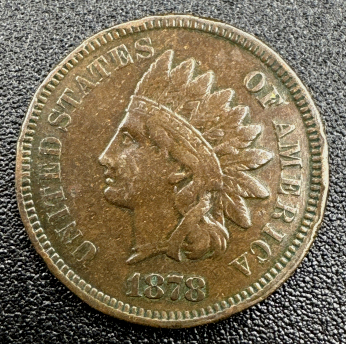 1878 Indian Head Cent   LX2
