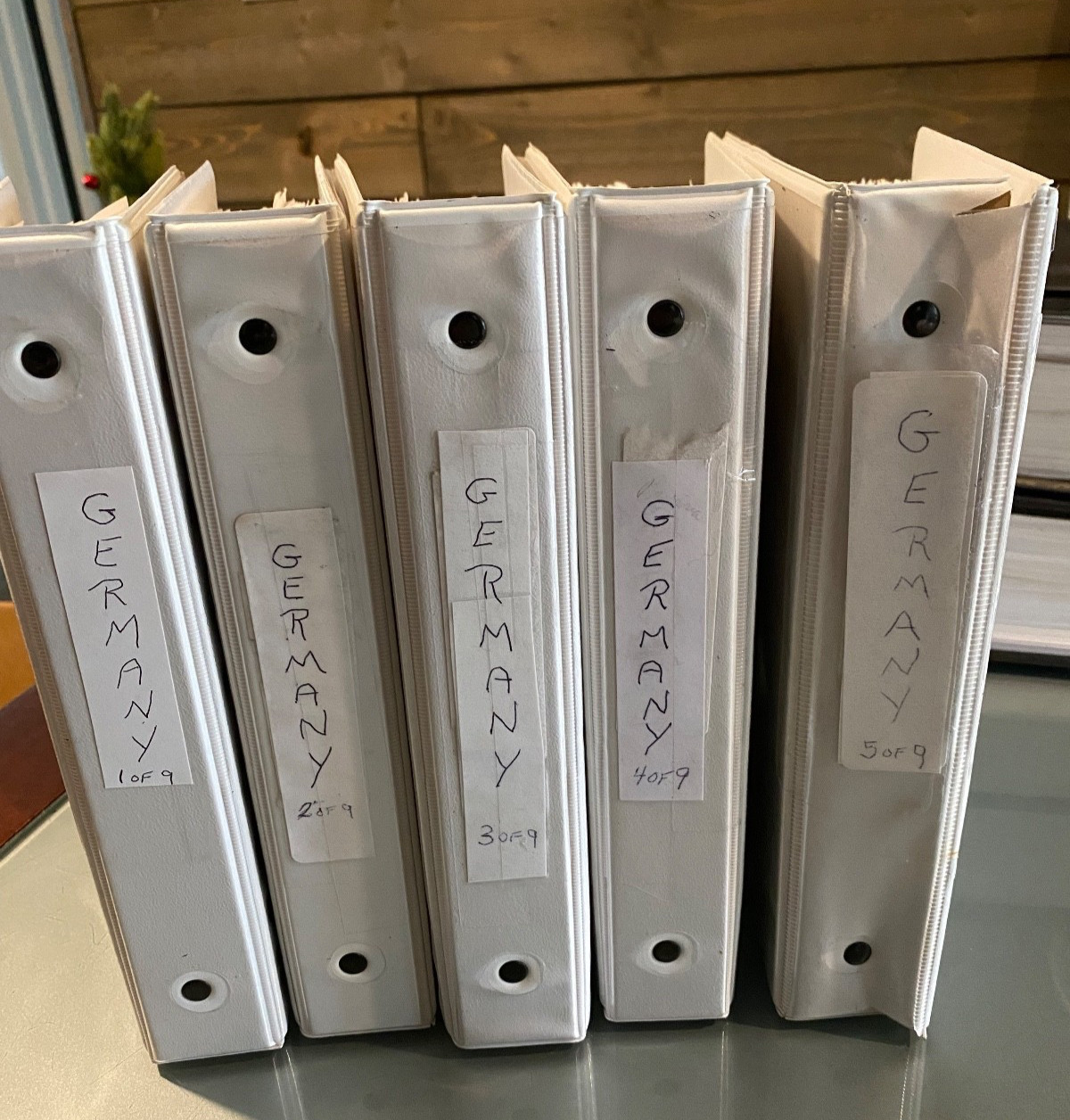 German Stamps in 5 Dealer Auth Binders See Video Read Description $7K CV L-1702