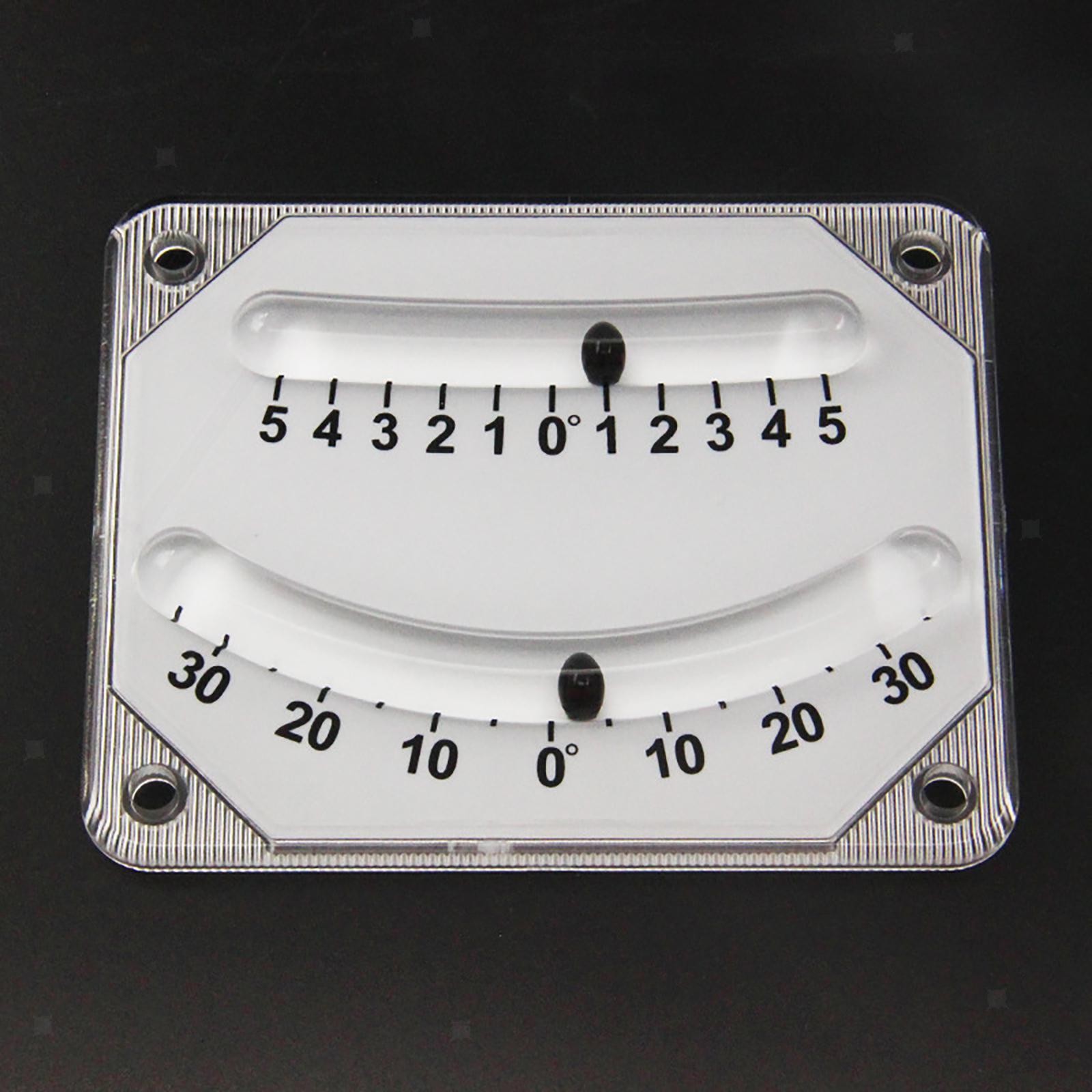 Boat Clinometer Level Indicator Inclinometer Level Tilt Gauge