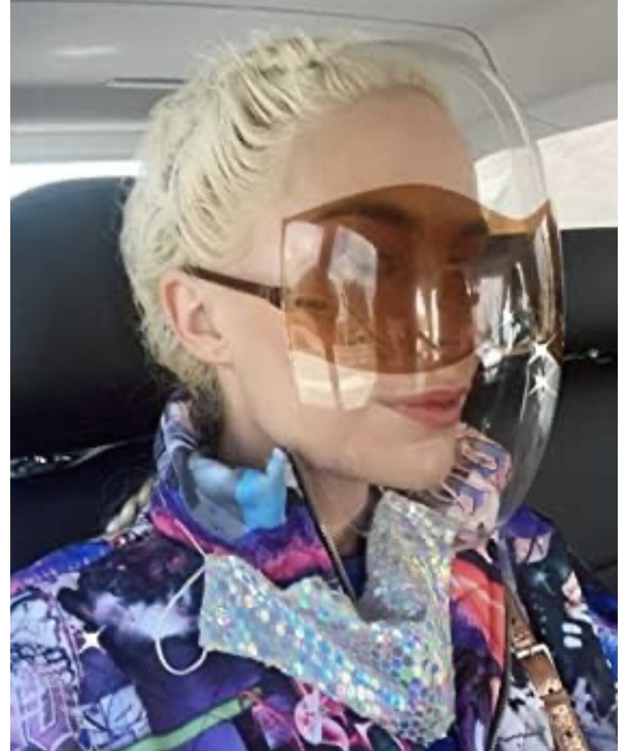 Tinted Safety Face Shield