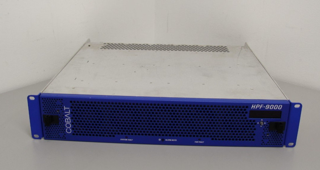 Cobalt HPF-9000 20Slot Modular Frame W/18x 9021 SDI Cards Distribution Amplifier