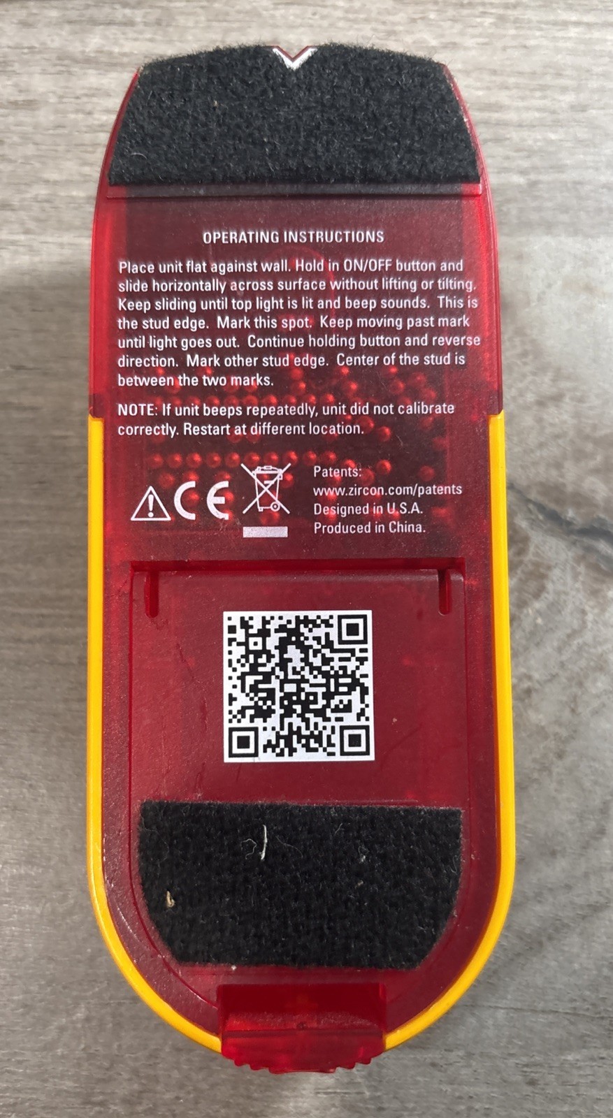 Zircon StudSensor HD25 Stud Finder