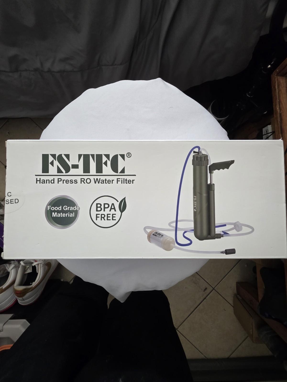 Portable Reverse Osmosis Water Filtration System 0.0001 Super-highPrecisionWater
