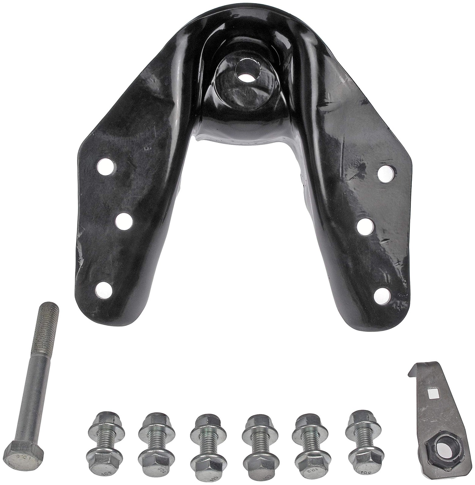 722-077 Rear Spring Forward Leaf Hanger Compatible with Black