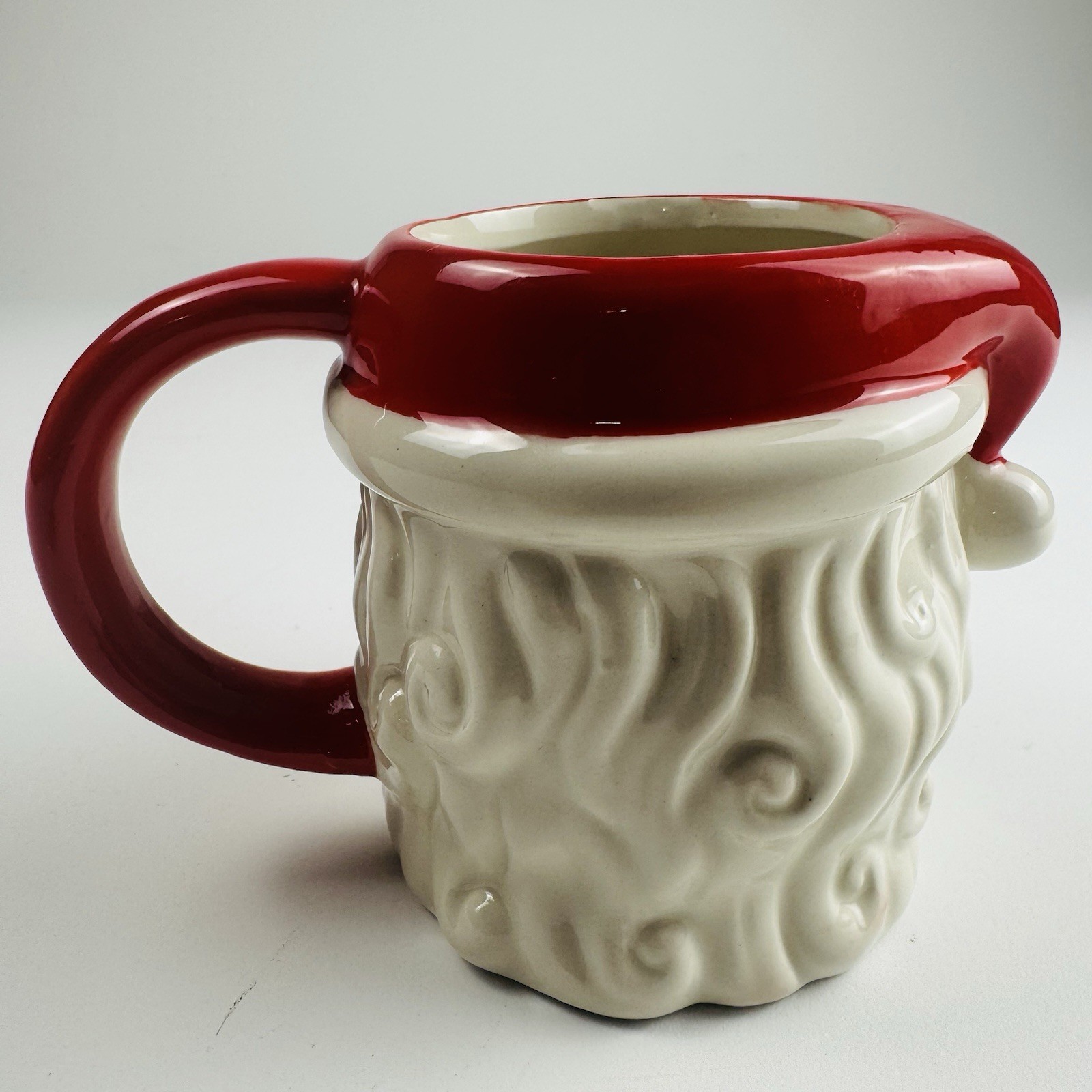 Gibson Pottery Santa 3D Coffee Mug Cup