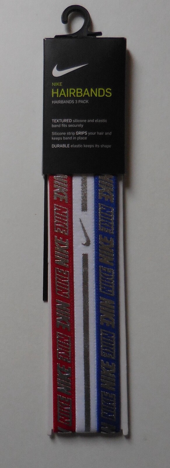 Nike Metallic Printed 2.0 Headbands Assorted 3PK Adult Unisex
