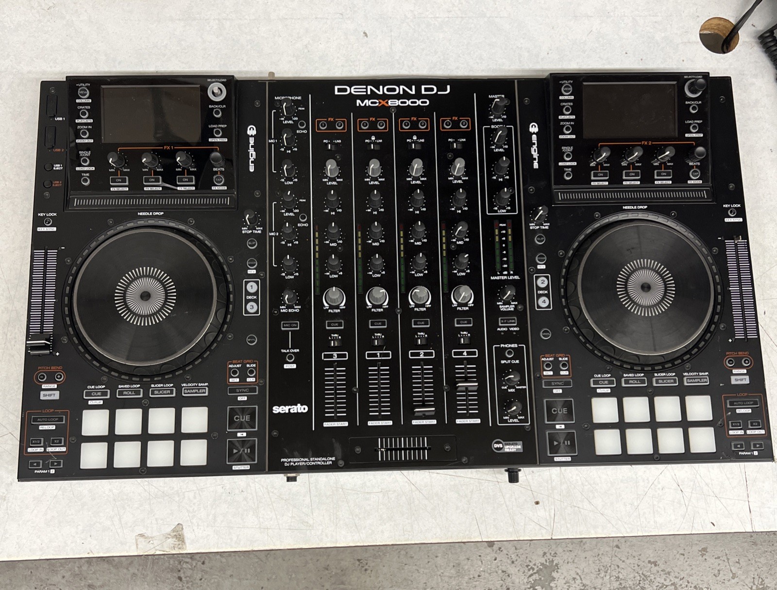 *FOR PARTS ONLY* Denon DJ McX8000 Professional Standalone DJ Controller