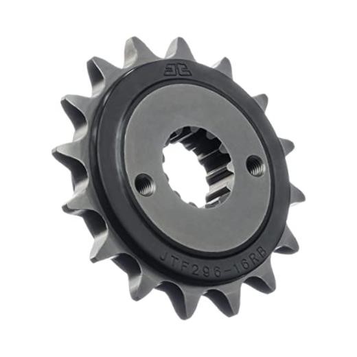 Sprockets F296.16RB 16 Tooth Rubber Cushioned Front Countershaft Sprocket