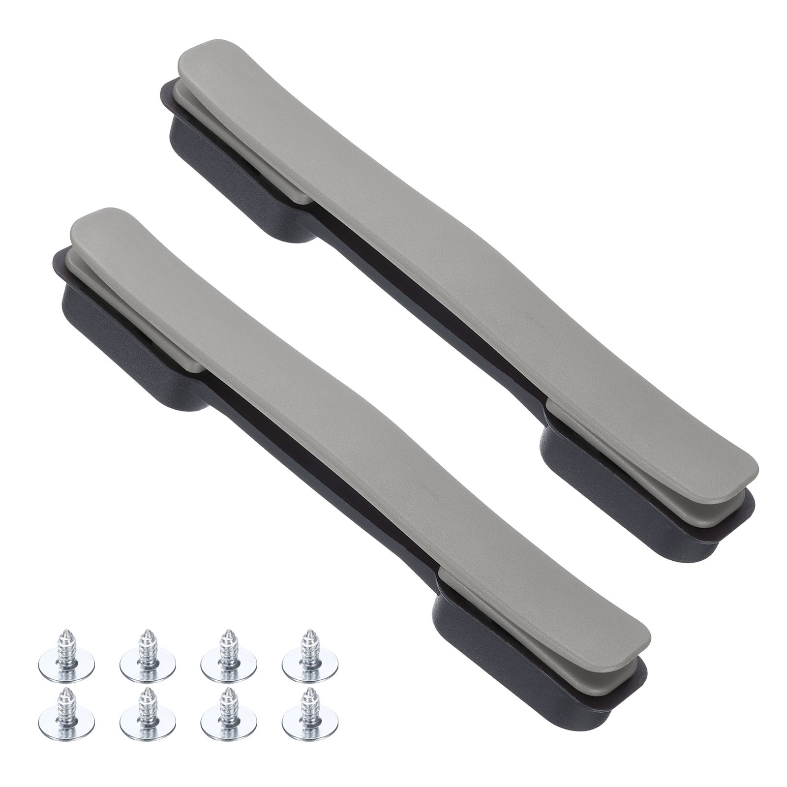 2Pcs Luggage Handle Replacement with Screws 8.5 Inch Suitcase Handle Rock Grey