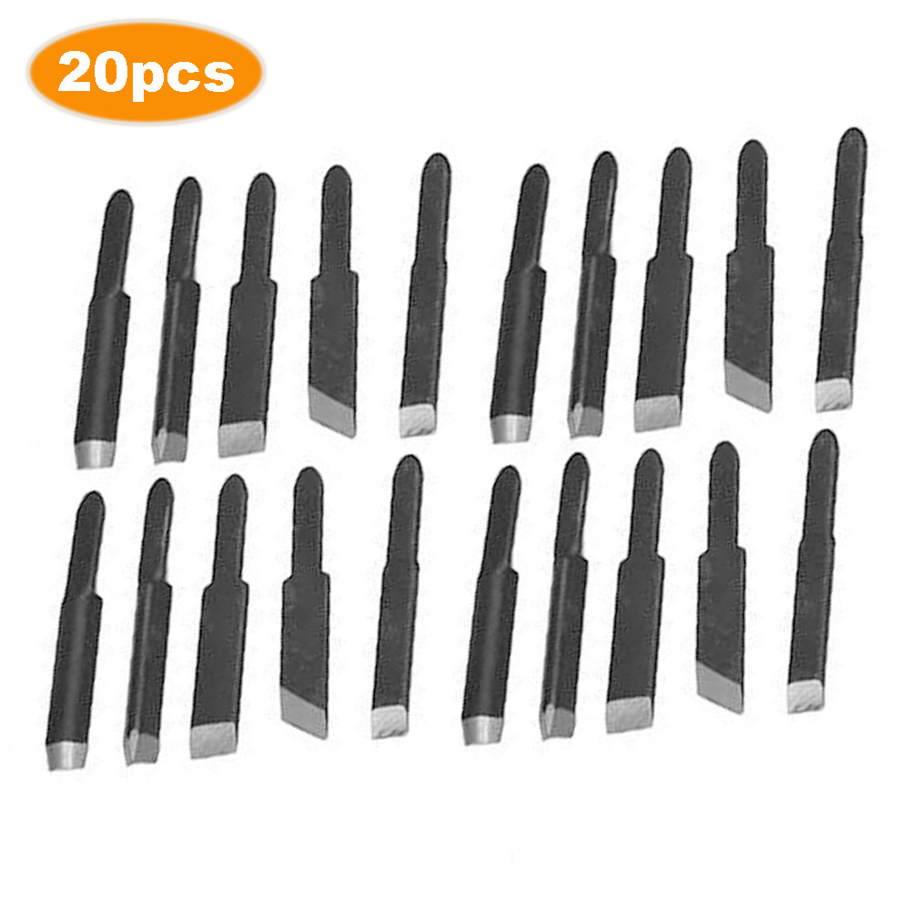 20pcs Wood Carving Chisel Blades For Woodworking Electric Rotary Tool Machine