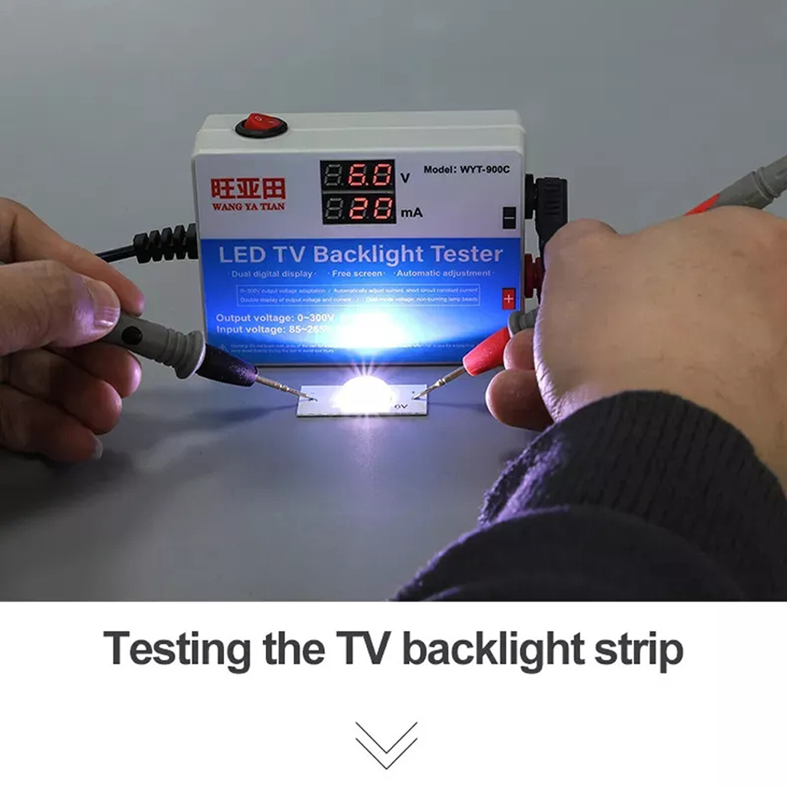 0-300V Output TV Backlight LED Strips Test Tool Measurement Instruments Tester