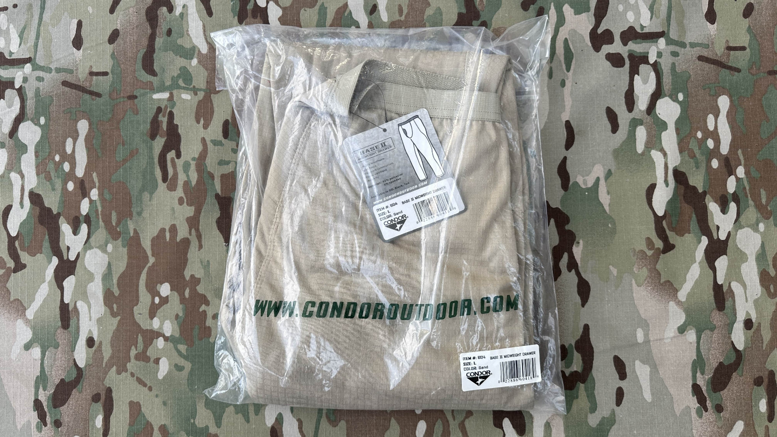 🇺🇸 NEW Condor Military Drawers Long Underwear Cold Weather Large