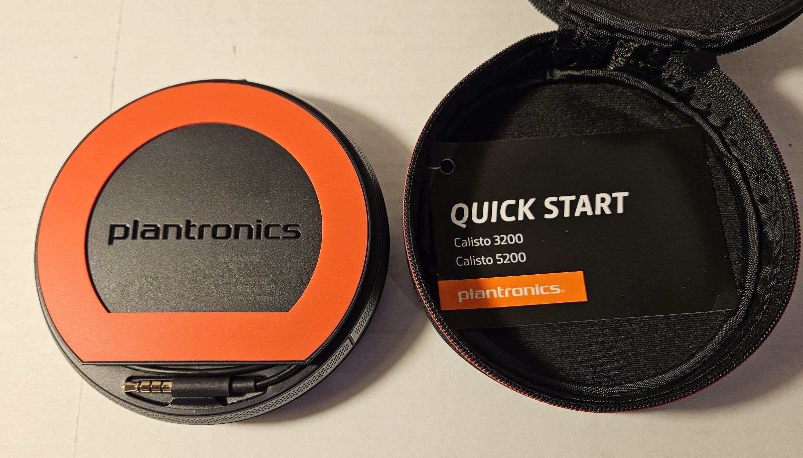 Plantronics PLT Calisto P 5200 USB-A  Wired Portable Speaker Speakerphone