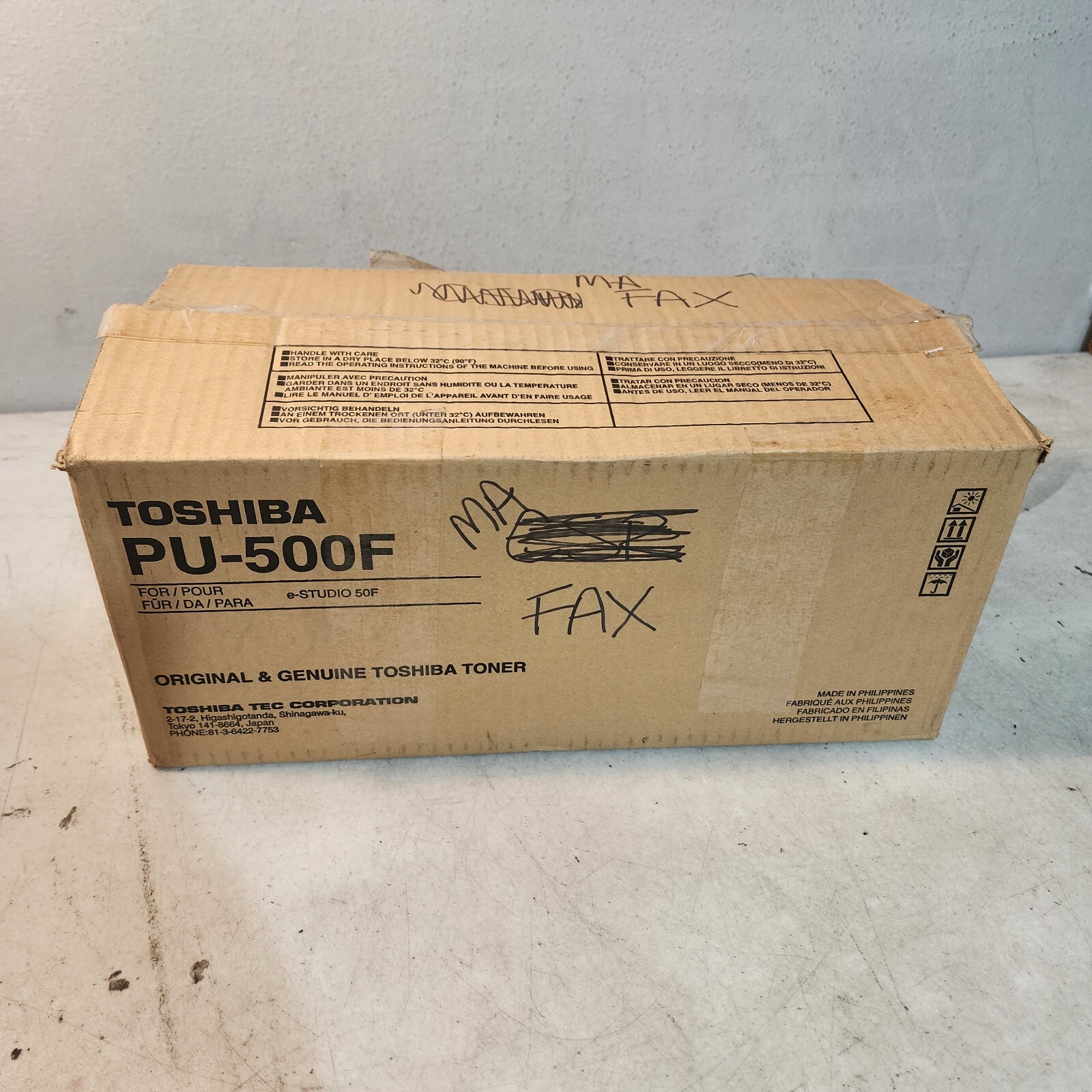 Toshiba PU-500F Drum Unit Genuine New OeM Open Box free ship