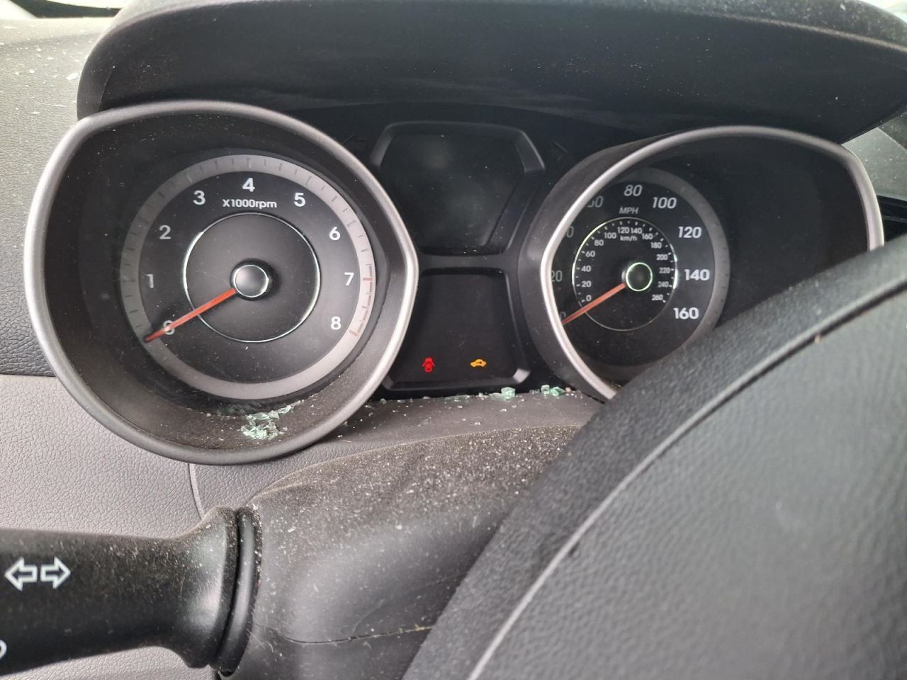 Speedometer Cluster US Market MPH Sedan Korea Built Fits 14-16 ELANTRA 3996459