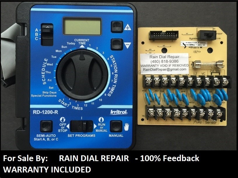 🔥🔥 Irritrol RD-1200-R Module W/ Board - Warranty Included - RD-1200R
