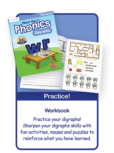 Meet the Digraphs Learning Kit - FAST SHIPPING INCLUDED