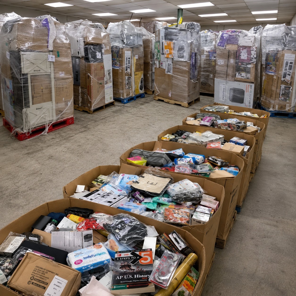 Amazon Liquidation Merchandise Value Box - Mixed Retail Inventory