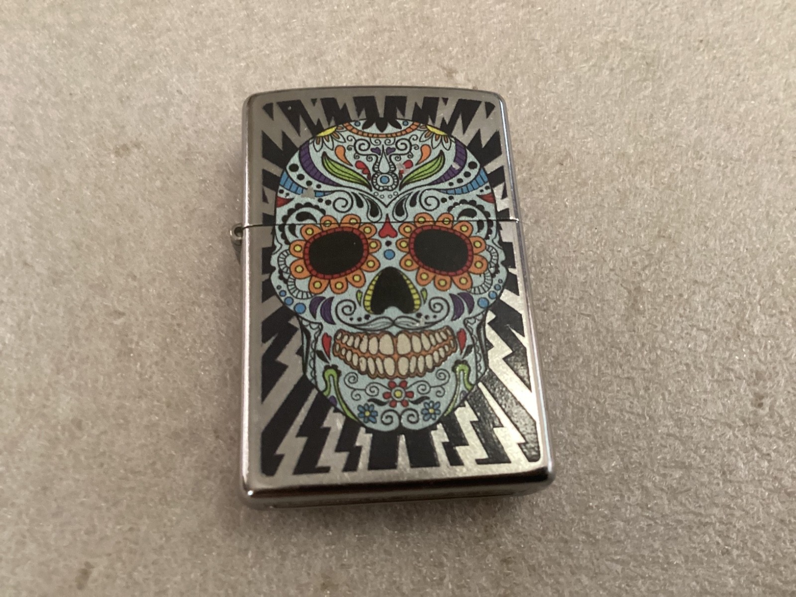 ZIPPO LIGHTER MONSTER FACE