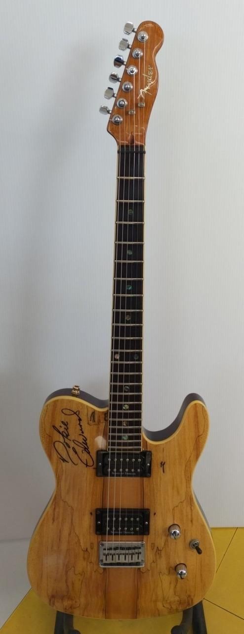 FENDER ELECTRIC GUITAR SPALTED MAPLE TELECASTER Used
