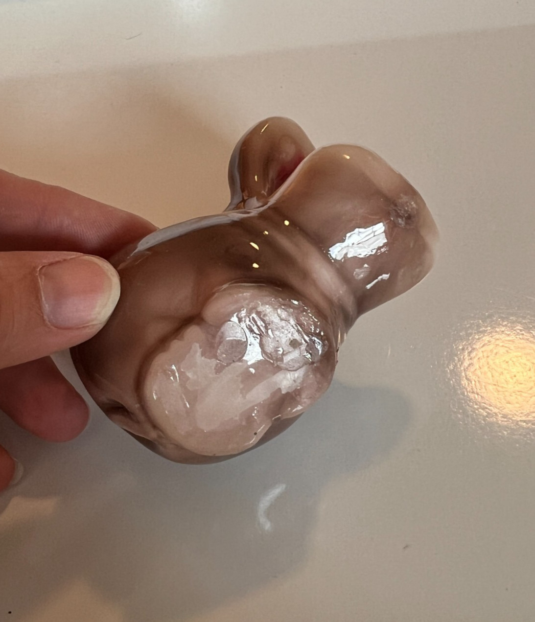 Small Hippo Candle