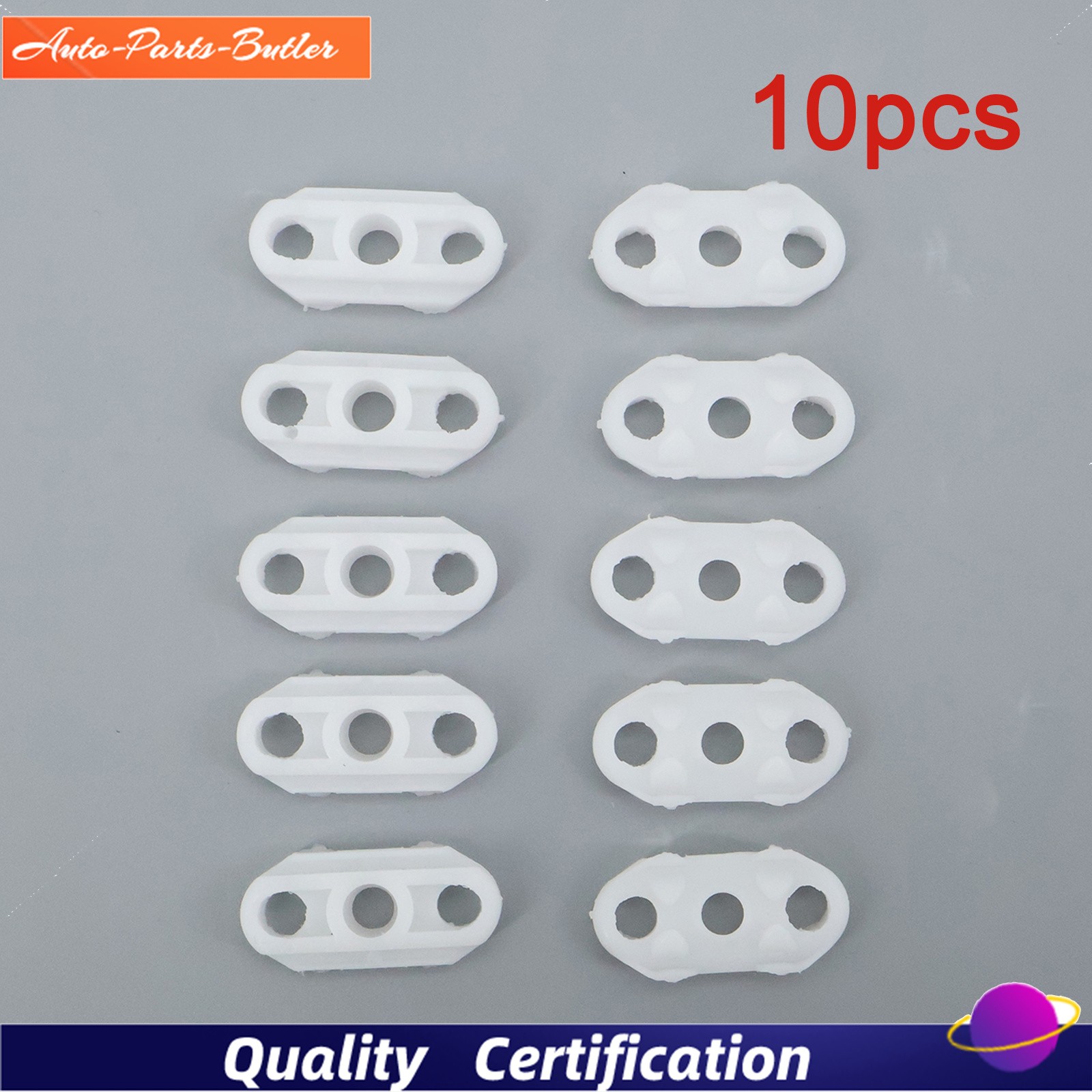 5 Pair NEW Window Regulator Guide Clips For 1991-1996 Chevrolet Caprice Impal
