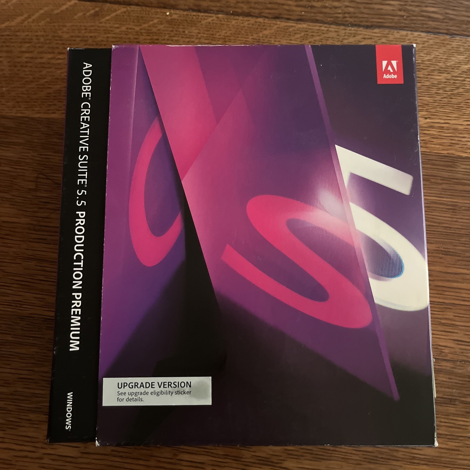 Adobe Creative Suite CS5.5 Design Premium Win OS DVD Set Box Upgrade READ