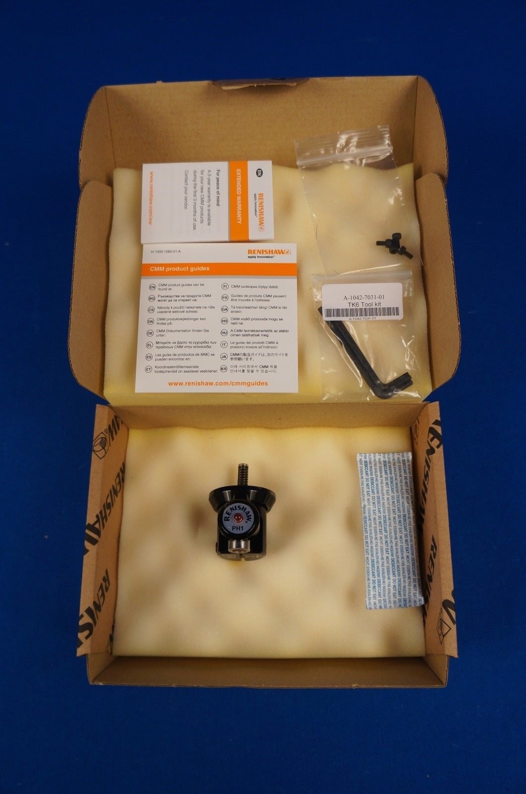 Renishaw PH1 CMM Video Measuring Machine Probe Head New in Box 1 Year Warranty