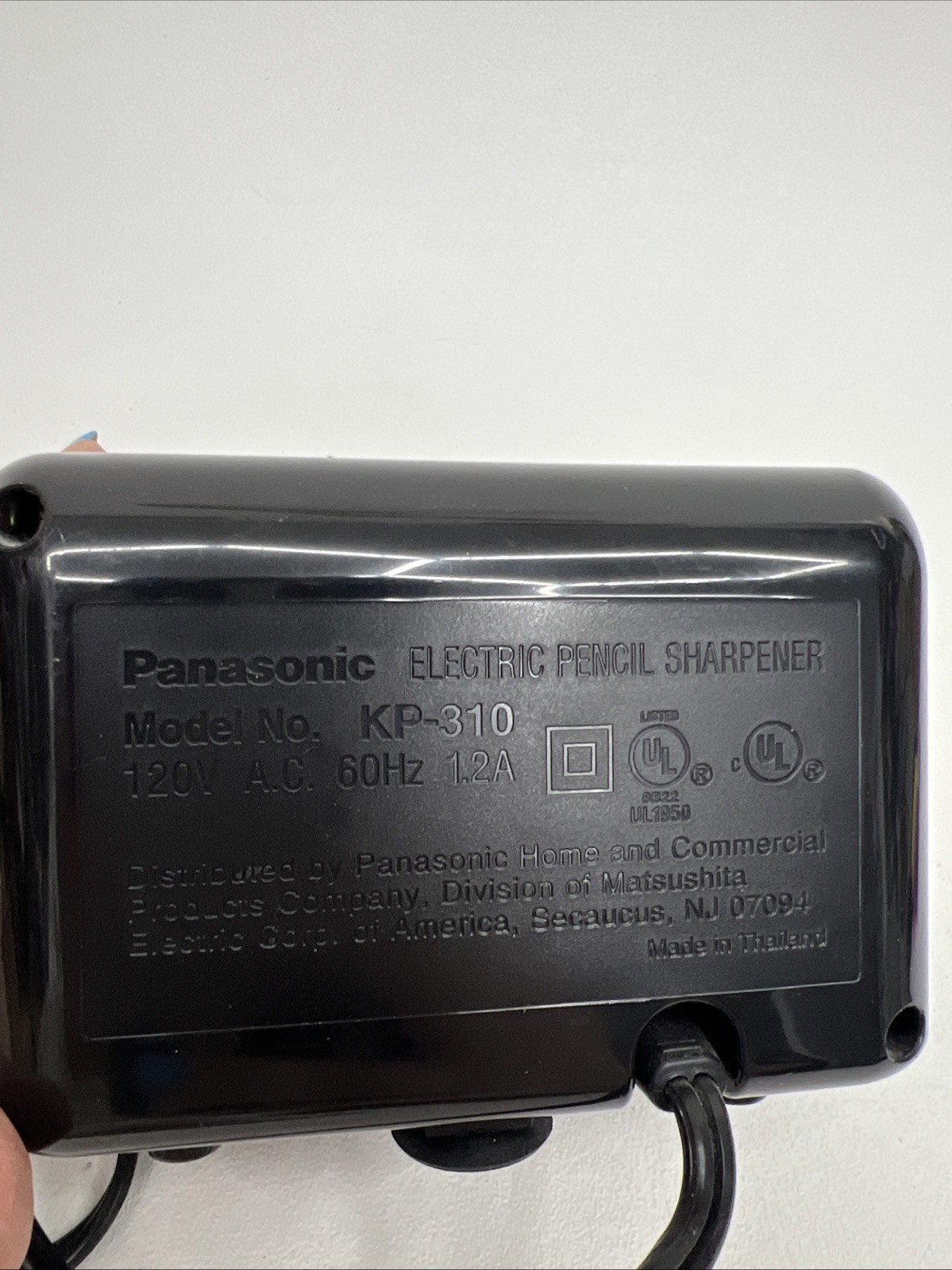 Panasonic Auto Stop Electric Pencil Sharpener- TESTED WORKS