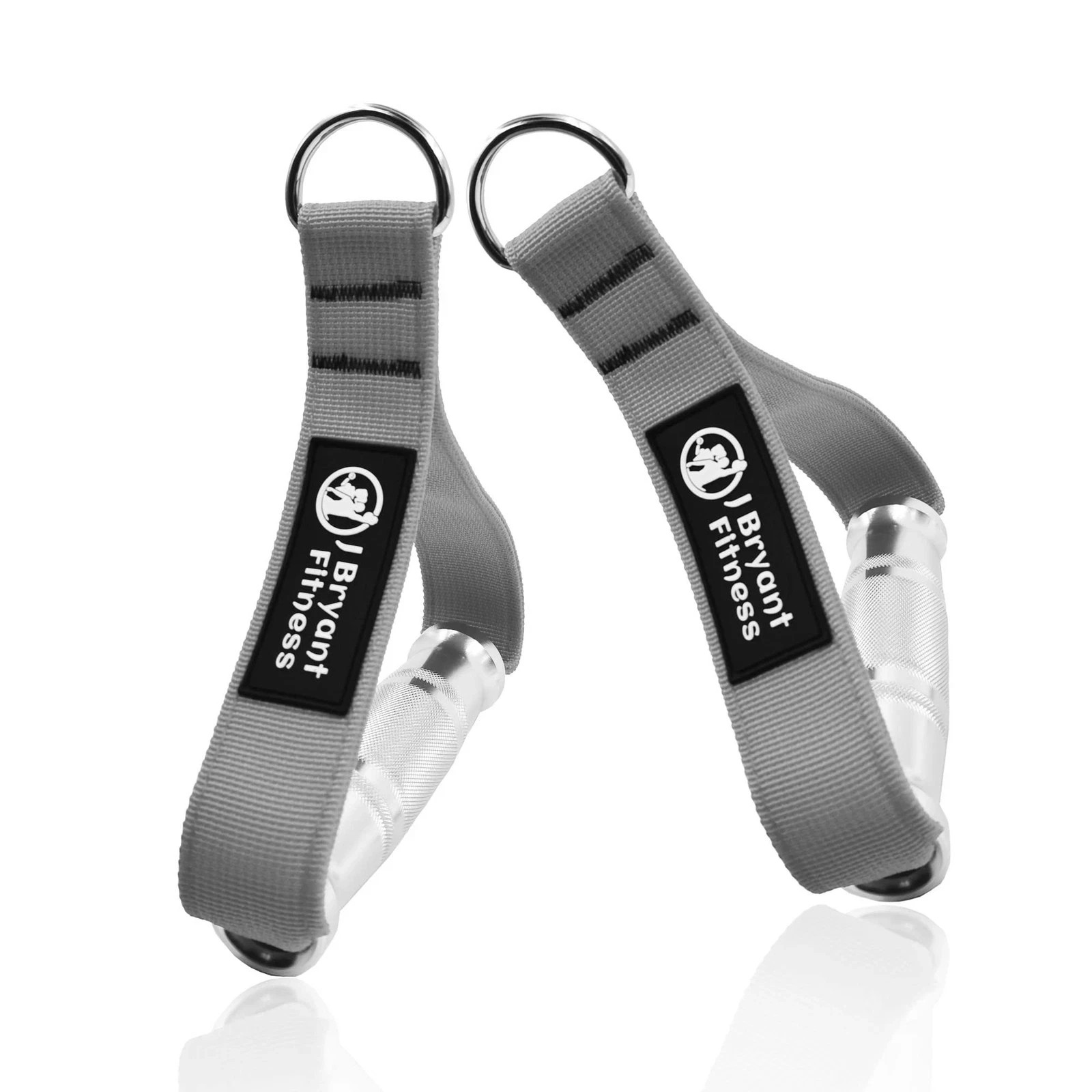 Fitness Metal Gym Handles for Cable Machine Attachment Heavy Duty Aluminum Al...