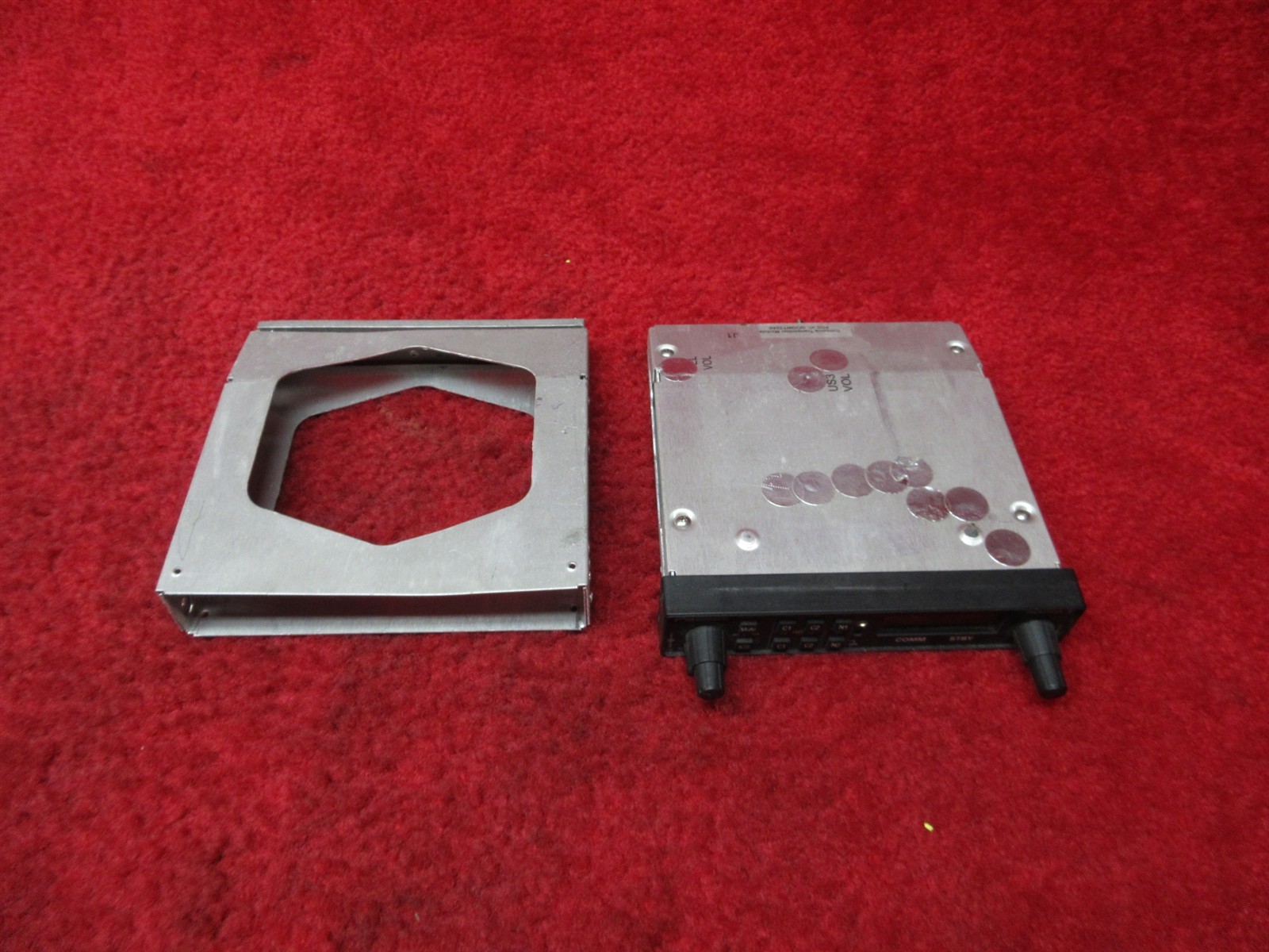 PS Engineering PAR200/A Audio Selector Panel/ Radio Controller PN 050-228-0200