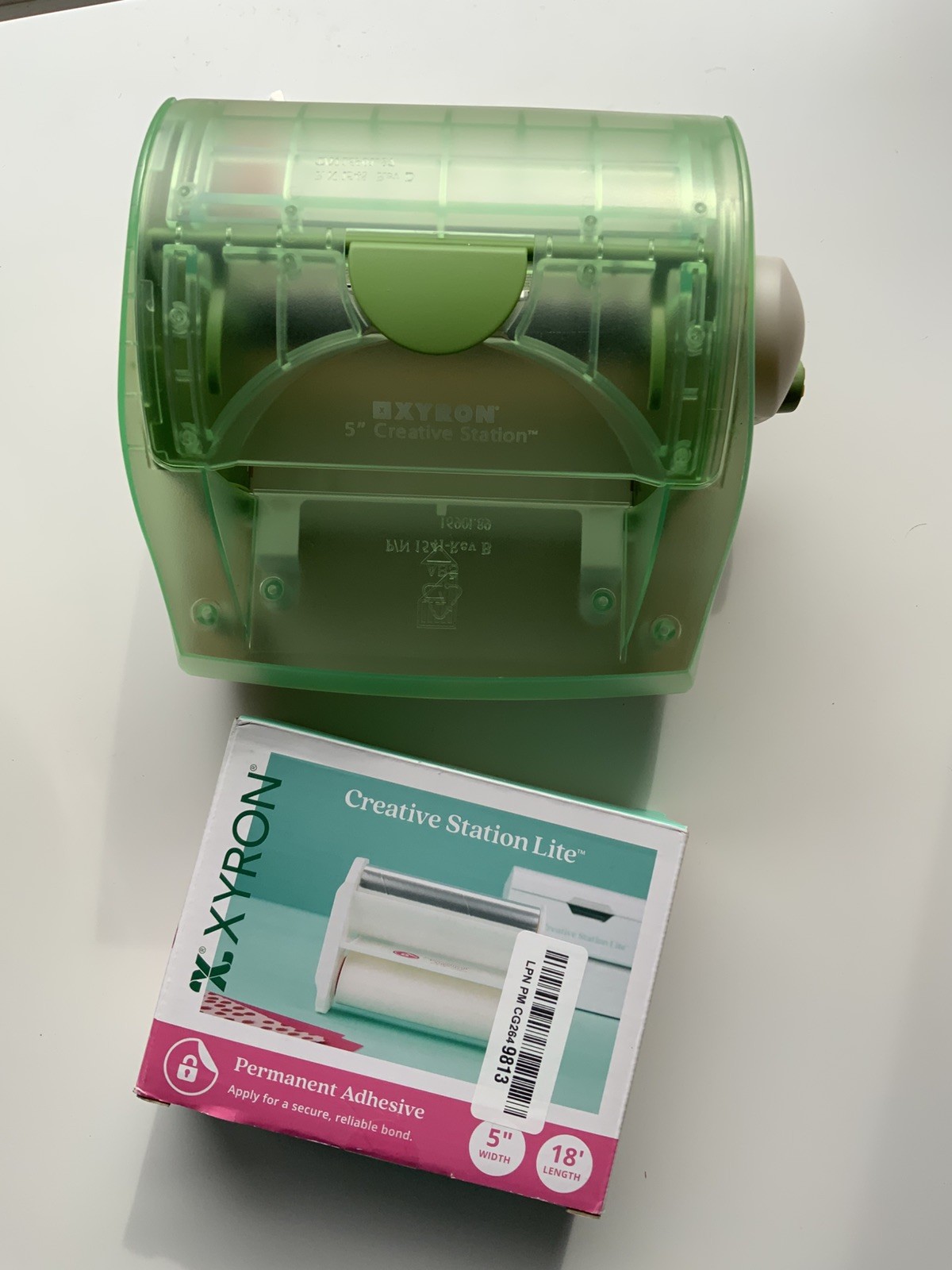 XYRON 5" Creative Station Laminator Label Magnet Maker Plus NEW Refill Cartridge