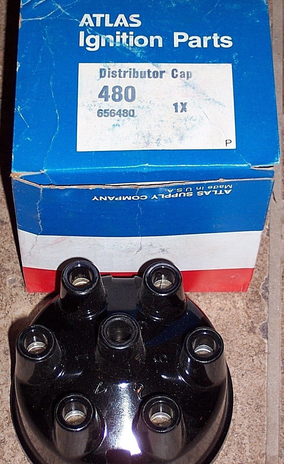 ATLAS 480 6 Cylinder Cyl L6 Distributor Cap