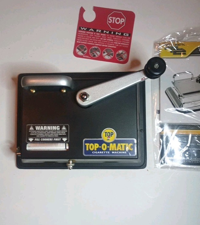 Top-O-Matic Collectible Cigarette Making Machine Cigarette Roller