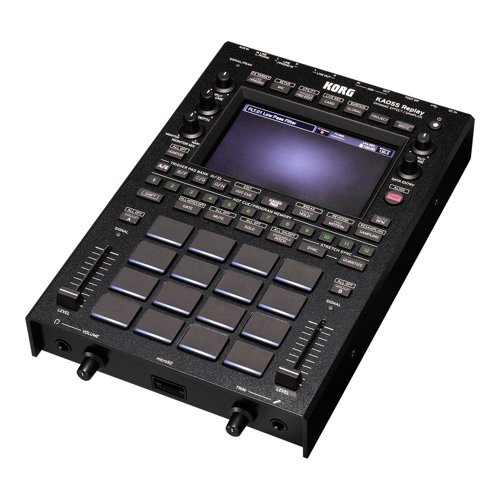 KORG KAOSS REPLAY All-in-One DJ Performance Tool Standalone Sampler