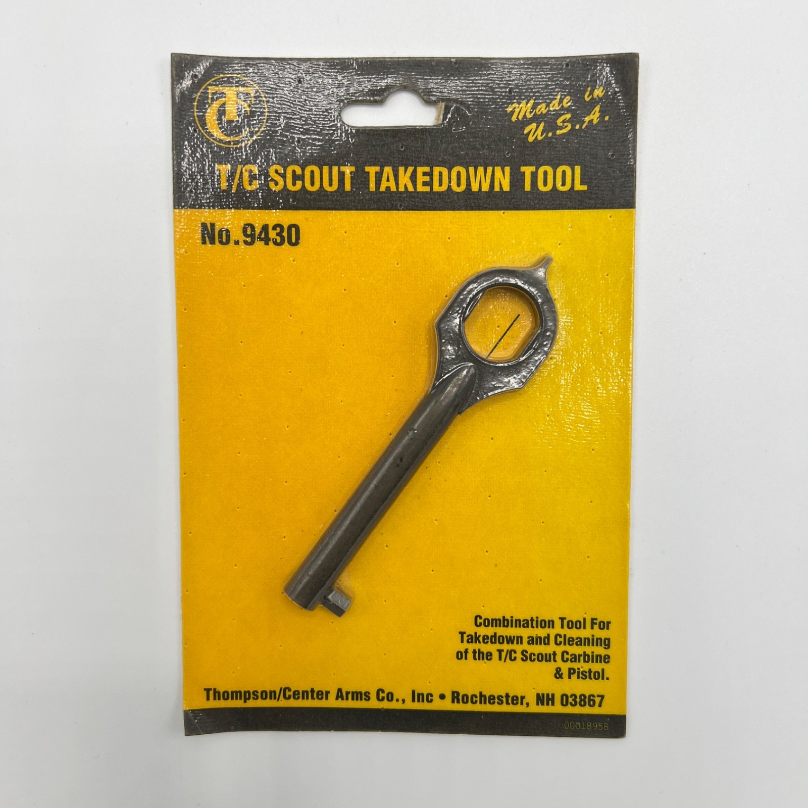 New Old Stock NOS Thompson Center T/C Scout Carbine & Pistol Takedown Tool 9430
