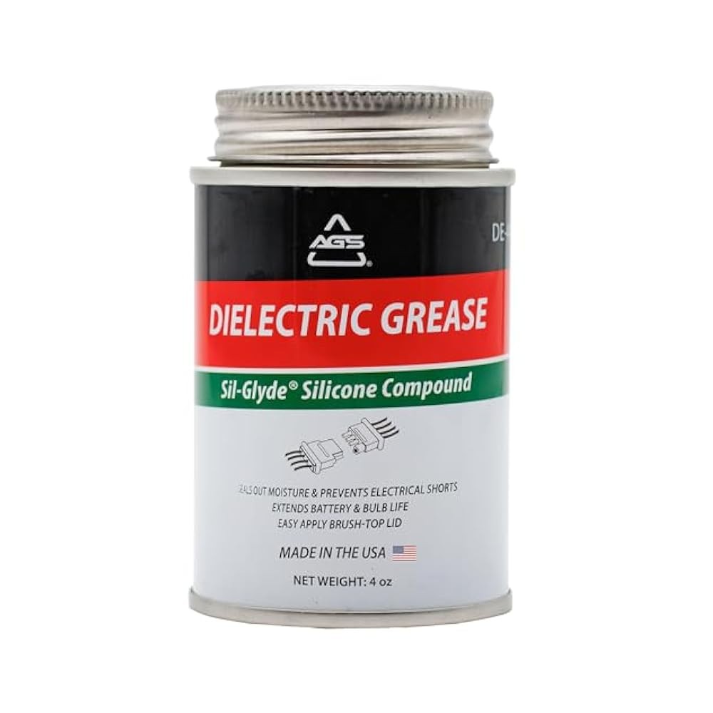 Dielectric Grease - For Electrical Connectors, Brush Top Can, 4oz