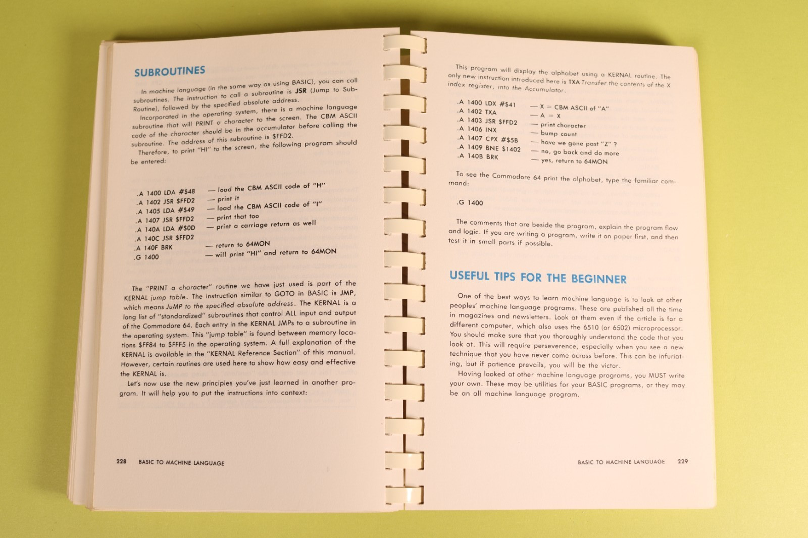 Commodore 64 Programmer's Reference Guide First Edition 7th Printing 1983