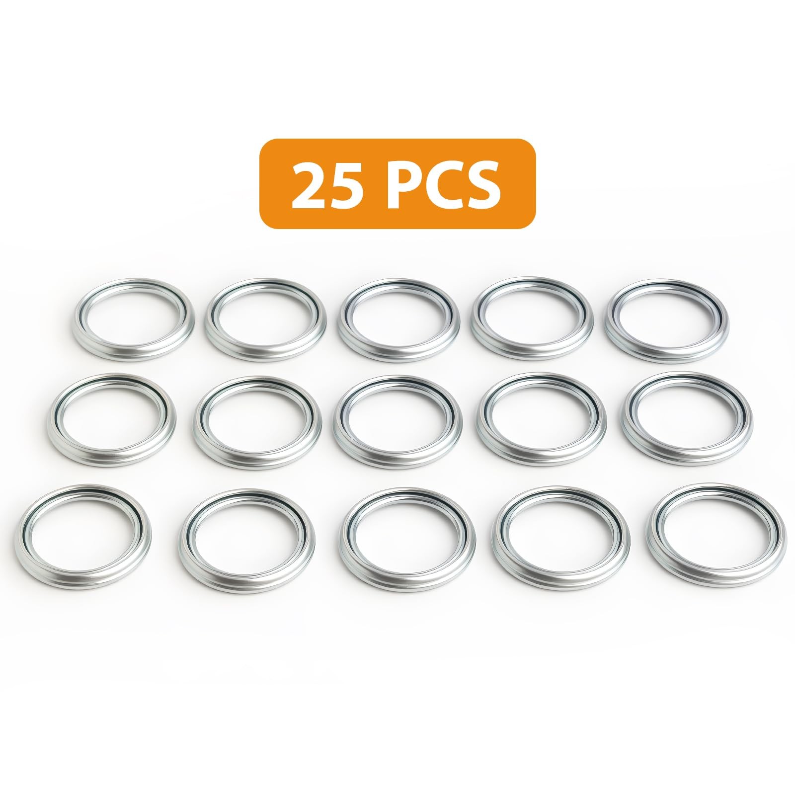 25pcs Oil Drain Plug Crush Washer Gasket Seal Fit M14 Replacement for...