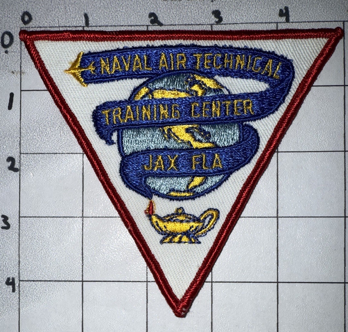 1970s - 1980s USN Naval Air Technical Training Center Jacksonville FL Patch (22