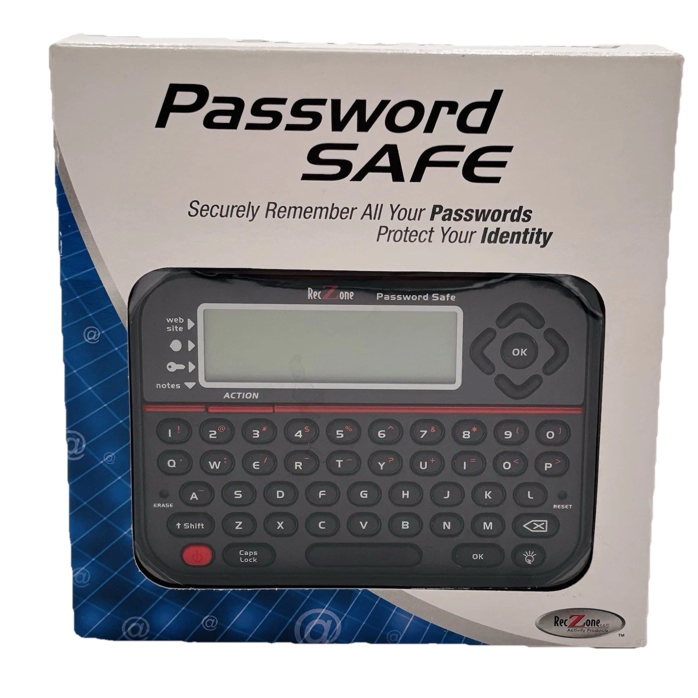 New Open Box Password Keeper Safe Vault Password Organizer Password Logbook 595