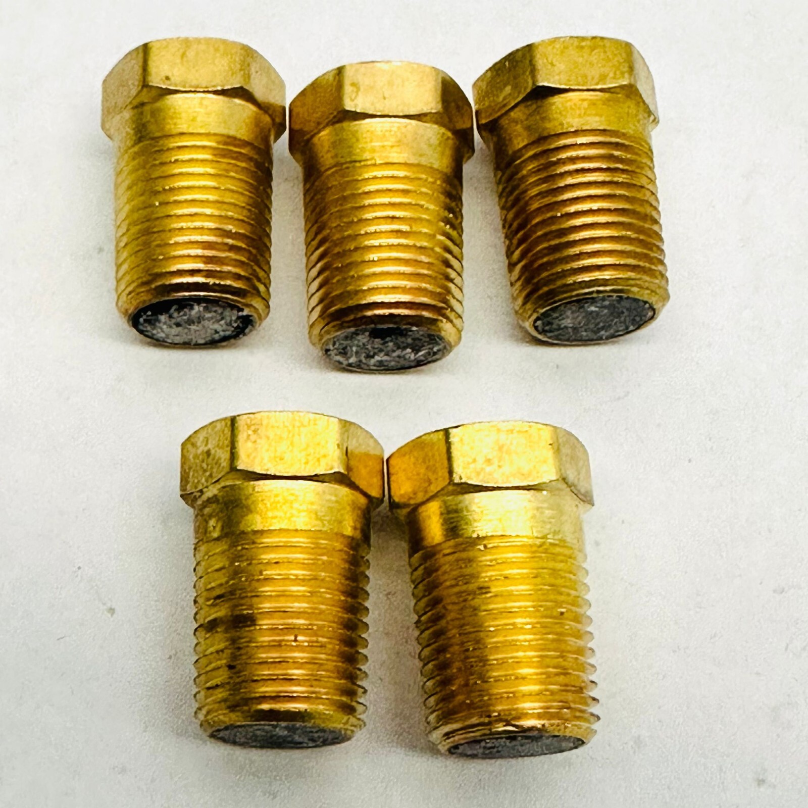 (LOT OF 5) 5853T – 1/8”NPT CG2 CYLINDER VALVE FUSIBLE PLUG