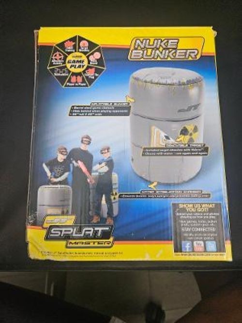 8 SPLAT MASTER NUKE BUNKER PAINTBALL INFLATABLE BARRELS