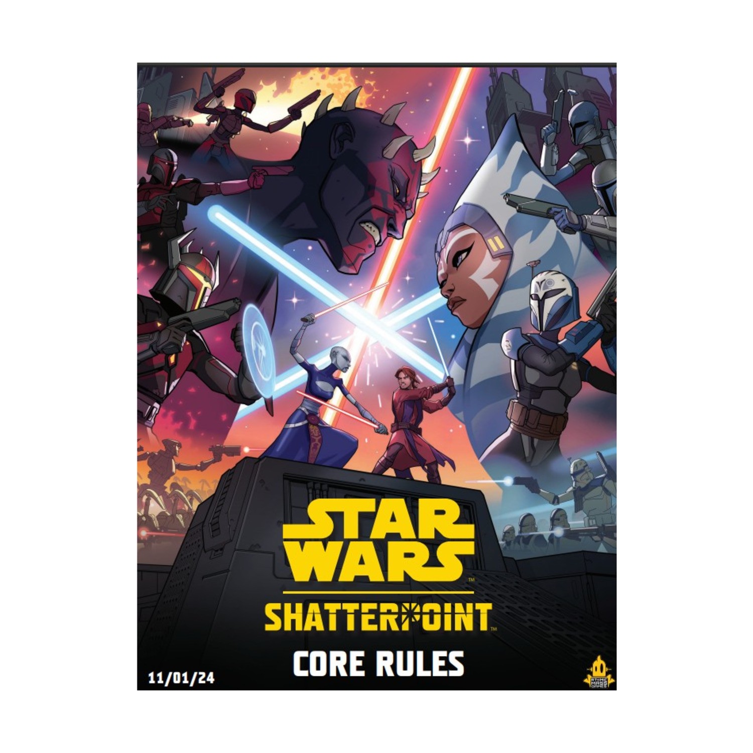 Atomic Mas Star Wars - Shatterpoint - Core & Sq  Shatterpoint Core Set - R VG+