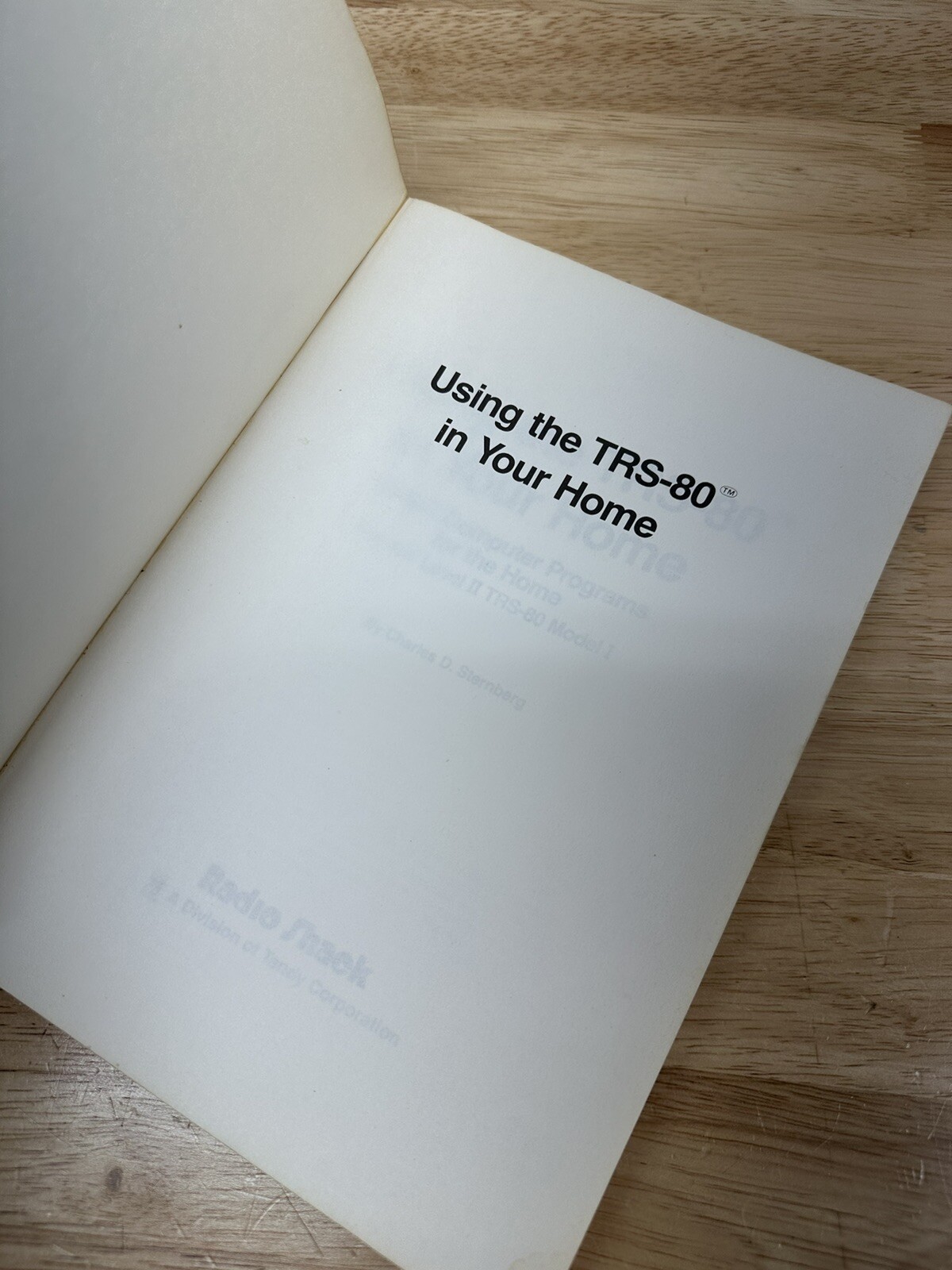 Using the TRS-80 in Your Home basic computer programs for the home book