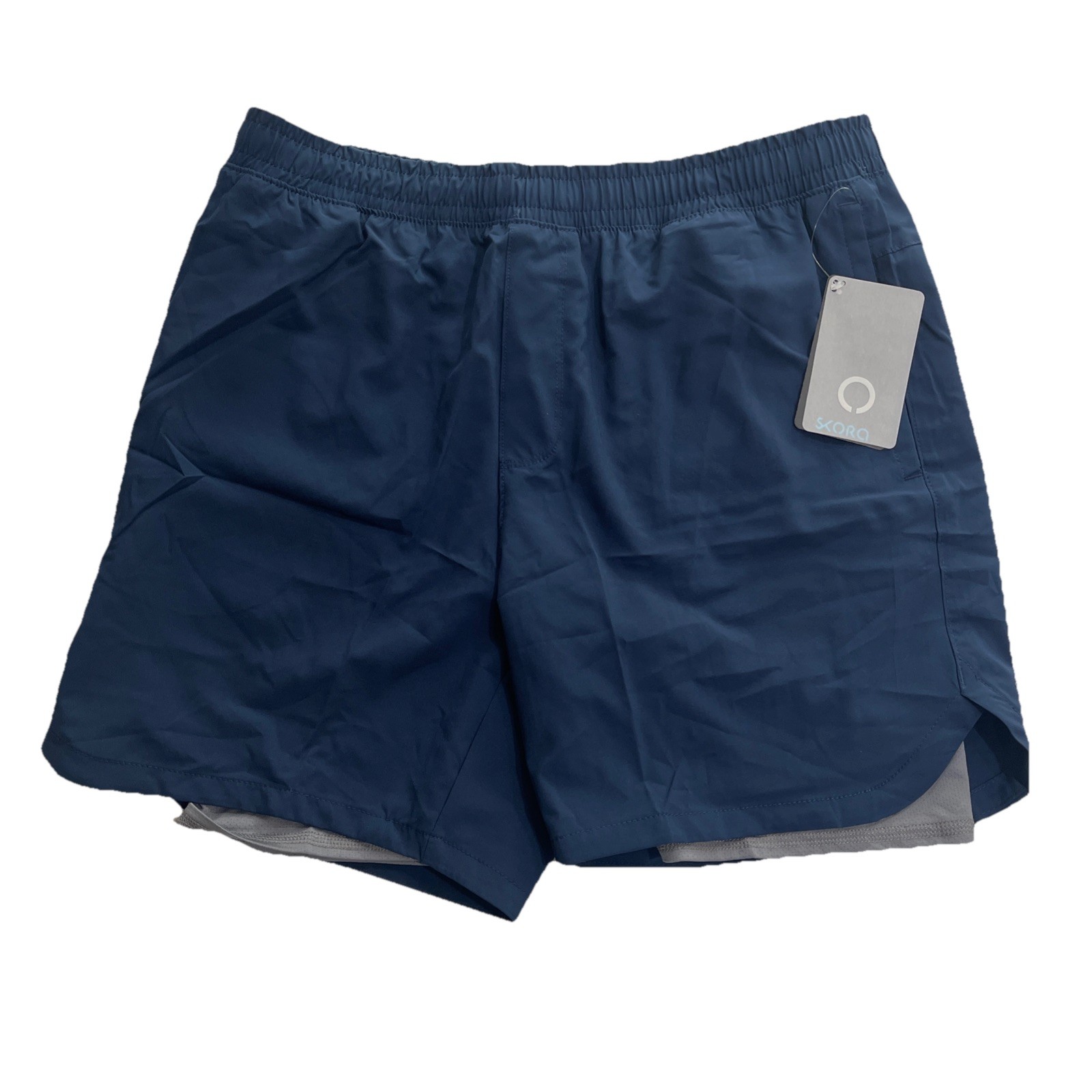 Skora Blue Lightweight 2 *in* 1 Short Size XL