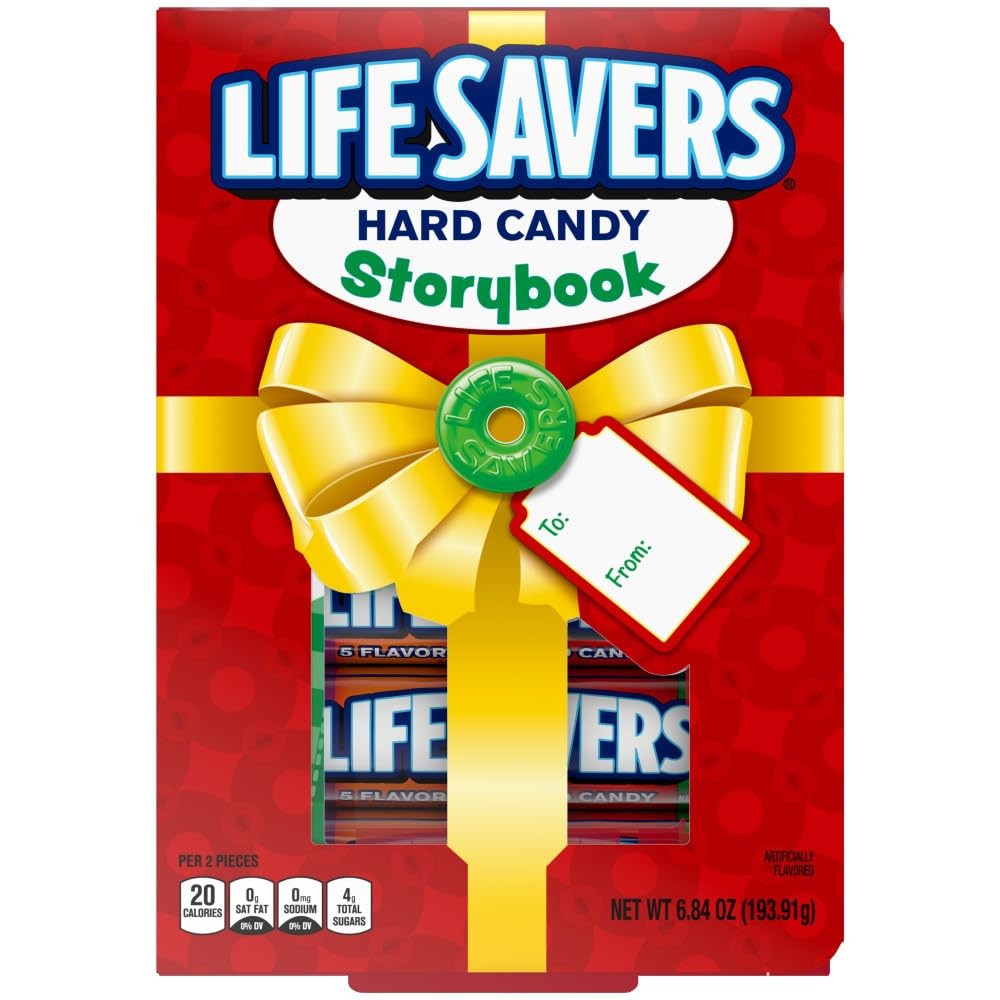 LIFE SAVERS Hard Candy Storybook 5 Flavor Fruity Candy 6.84 oz Gift Box  10/2026