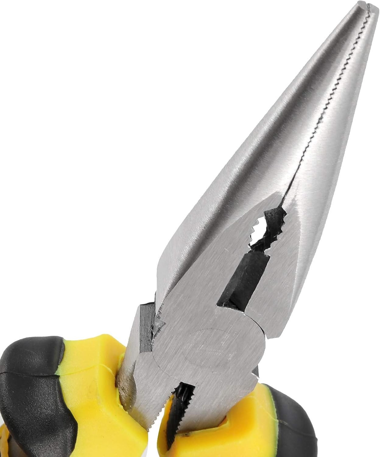 12 Pack 6 Inches Needle Nose Pliers with Wire Cutter and Spring, Black