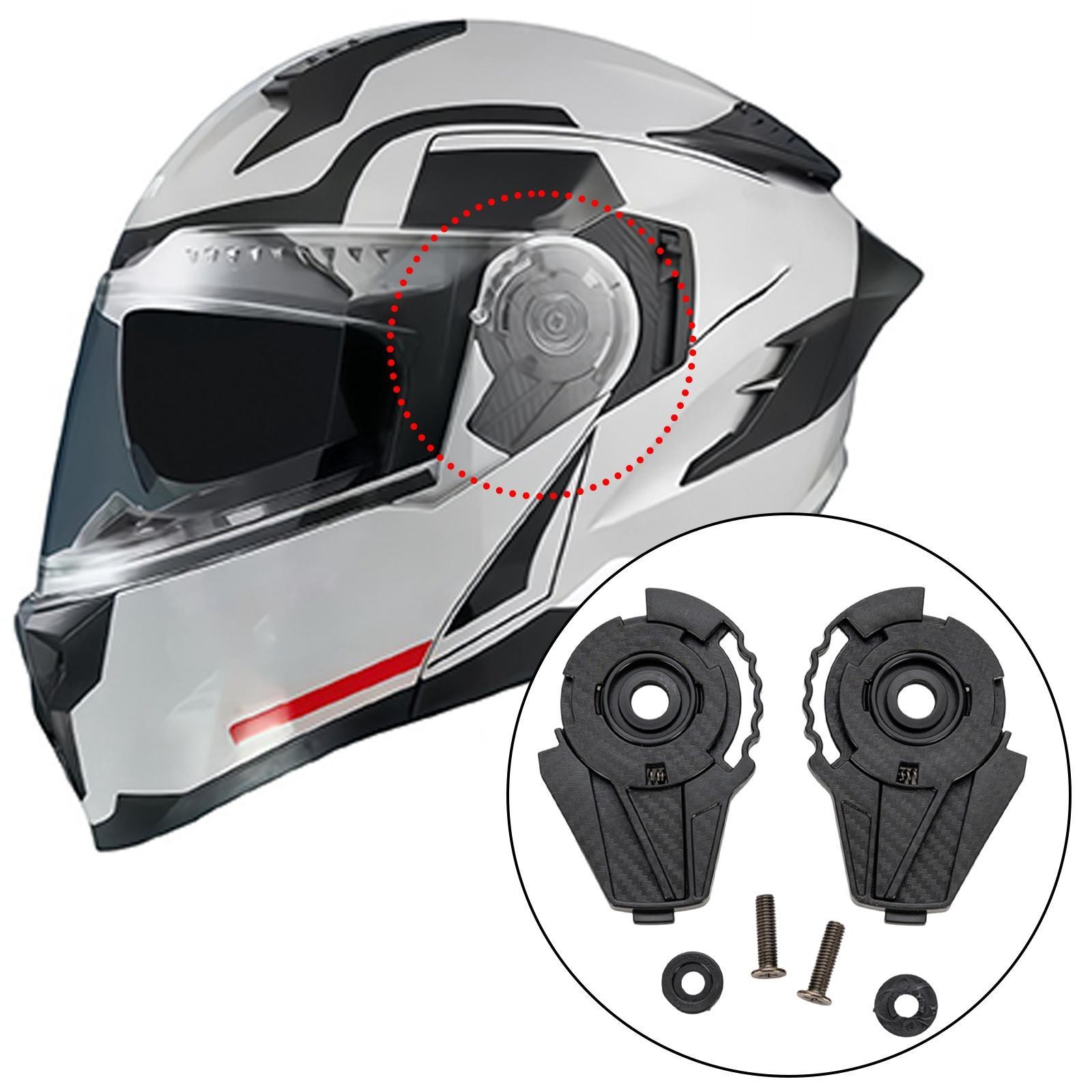 2x Helmet Visors Shield Base Practical Easy to Install