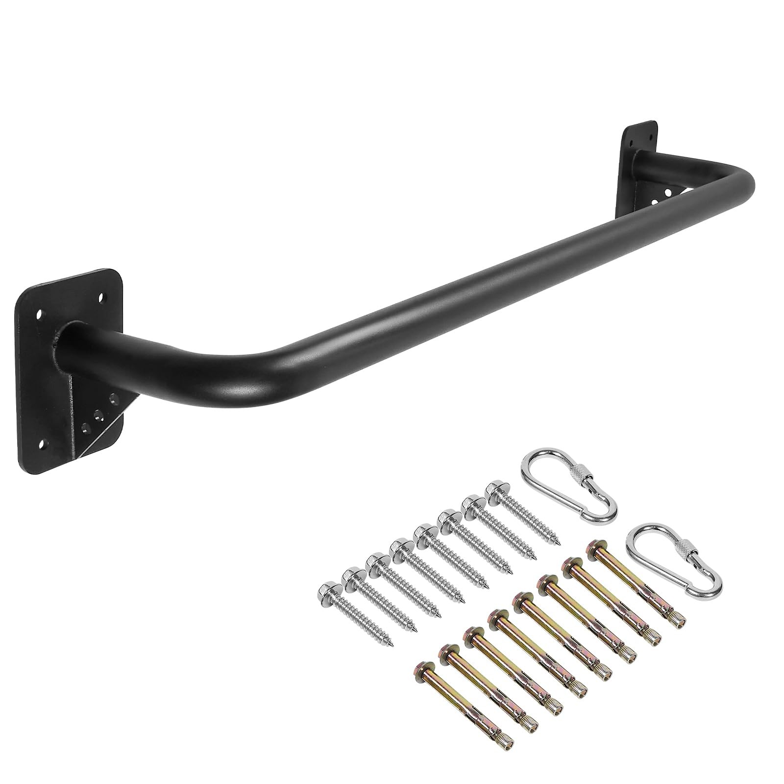 Wall Mounted Doorway Pull Up Bar, Heavy Duty Strength Training Pull-Up Bars f...